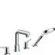 Hansgrohe-HG-4-Loch-Wannenarmatur-Talis-S-F-Set-chrom-f-Wannenrandmontage-72418000 gallery number 1